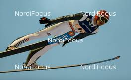 01.03.2014, Lahti, Finland (FIN): Andreas Wellinger (GER), Fluege.de - FIS world cup ski jumping, team HS130, Lahti (FIN). www.nordicfocus.com. © Laiho/NordicFocus. Every downloaded picture is fee-liable.