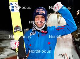 07.03.2014, Trondheim, Norway (NOR): Andreas Kofler (AUT), Fischer - FIS world cup ski jumping, individual HS138, Trondheim (NOR). www.nordicfocus.com. © Laiho/NordicFocus. Every downloaded picture is fee-liable.