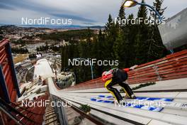 07.03.2014, Trondheim, Norway (NOR): Andreas Wellinger (GER), Fluege.de - FIS world cup ski jumping, individual HS138, Trondheim (NOR). www.nordicfocus.com. © Laiho/NordicFocus. Every downloaded picture is fee-liable.