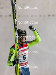 07.03.2014, Trondheim, Norway (NOR): Roman Koudelka (CZE), Fischer - FIS world cup ski jumping, individual HS138, Trondheim (NOR). www.nordicfocus.com. © Laiho/NordicFocus. Every downloaded picture is fee-liable.