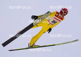 07.03.2014, Trondheim, Norway (NOR): Richard Freitag (GER), Fischer - FIS world cup ski jumping, individual HS138, Trondheim (NOR). www.nordicfocus.com. © Laiho/NordicFocus. Every downloaded picture is fee-liable.