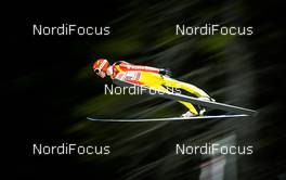 06.03.2014, Trondheim, Norway (NOR): Andreas Wellinger (GER), Fluege.de - FIS world cup ski jumping, individual HS138, qualification Trondheim (NOR). www.nordicfocus.com. © Laiho/NordicFocus. Every downloaded picture is fee-liable.