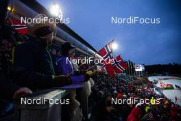 07.03.2014, Trondheim, Norway (NOR): spectators at the stadium - FIS world cup ski jumping, individual HS138, Trondheim (NOR). www.nordicfocus.com. © Laiho/NordicFocus. Every downloaded picture is fee-liable.