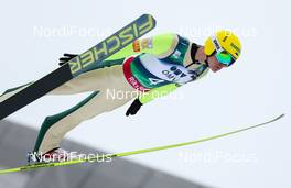 09.03.2014, Oslo, Norway (NOR): Kaarel Nurmsalu (EST), Fischer - FIS world cup ski jumping, individual HS134, Oslo (NOR). www.nordicfocus.com. © Laiho/NordicFocus. Every downloaded picture is fee-liable.