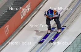 08.02.2014, Sochi, Russia (RUS): Thomas Diethart (AUT) - XXII. Olympic Winter Games Sochi 2014, ski jumping, individual HS106, qualification, Sochi (RUS). www.nordicfocus.com. © NordicFocus. Every downloaded picture is fee-liable.