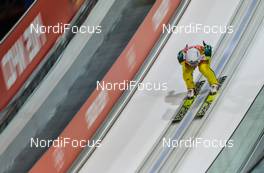 08.02.2014, Sochi, Russia (RUS): Alexey Romashov (RUS) - XXII. Olympic Winter Games Sochi 2014, ski jumping, individual HS106, qualification, Sochi (RUS). www.nordicfocus.com. © NordicFocus. Every downloaded picture is fee-liable.