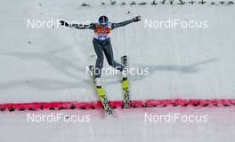 15.02.2014, Sochi, Russia (RUS): Gregor Deschwanden (SUI), Fischer - XXII. Olympic Winter Games Sochi 2014, ski jumping, individual HS140, Sochi (RUS). www.nordicfocus.com. © NordicFocus. Every downloaded picture is fee-liable.