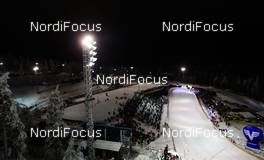 29.11.2014, Ruka, Finland (FIN): Ruka ski jumping stadium at night - FIS world cup ski jumping, individual HS142, Ruka (FIN). www.nordicfocus.com. © Laiho/NordicFocus. Every downloaded picture is fee-liable.