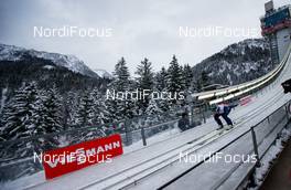 27.12.2014, Oberstdorf, Germany (GER): Kento Sakuyama (JPN), Fischer - FIS world cup ski jumping, four hills tournament, individual HS137, Qualification, Oberstdorf (GER). www.nordicfocus.com. © Laiho/NordicFocus. Every downloaded picture is fee-liable.