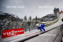 27.12.2014, Oberstdorf, Germany (GER): Marinus Kraus (GER), Loeffler - FIS world cup ski jumping, four hills tournament, individual HS137, Qualification, Oberstdorf (GER). www.nordicfocus.com. © Laiho/NordicFocus. Every downloaded picture is fee-liable.