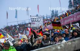 28.12.2014, Oberstdorf, Germany (GER): general view at the stadium with spectators and flags - FIS world cup ski jumping, four hills tournament, individual HS137, Oberstdorf (GER). www.nordicfocus.com. © Laiho/NordicFocus. Every downloaded picture is fee-liable.
