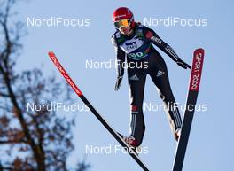 01.02.2014, Hinzenbach, Austria (AUT): Anna Haefele (GER), Fischer - FIS world cup ski jumping ladies, individual HS85, Hinzenbach (AUT). www.nordicfocus.com. © Laiho/NordicFocus. Every downloaded picture is fee-liable.