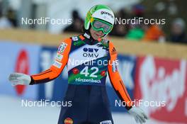 01.02.2014, Hinzenbach, Austria (AUT): Maja Vtic (SLO), Fischer - FIS world cup ski jumping ladies, individual HS85, Hinzenbach (AUT). www.nordicfocus.com. © Laiho/NordicFocus. Every downloaded picture is fee-liable.