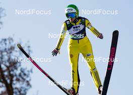 01.02.2014, Hinzenbach, Austria (AUT): Katja Pozun (SLO), Elan - FIS world cup ski jumping ladies, individual HS85, Hinzenbach (AUT). www.nordicfocus.com. © Laiho/NordicFocus. Every downloaded picture is fee-liable.