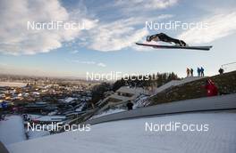 01.02.2014, Hinzenbach, Austria (AUT): Sara Takanashi (JPN), Elan - FIS world cup ski jumping ladies, individual HS85, Hinzenbach (AUT). www.nordicfocus.com. © Laiho/NordicFocus. Every downloaded picture is fee-liable.
