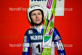 08.03.2014, Oslo, Norway (NOR): Katja Pozun (SLO), Elan - FIS world cup ski jumping ladies, individual HS134, Oslo (NOR). www.nordicfocus.com. © Laiho/NordicFocus. Every downloaded picture is fee-liable.