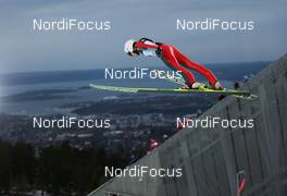 08.03.2014, Oslo, Norway (NOR): Irina Avvakumova (RUS), Fischer - FIS world cup ski jumping ladies, individual HS134, Oslo (NOR). www.nordicfocus.com. © Laiho/NordicFocus. Every downloaded picture is fee-liable.