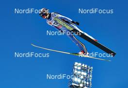 16.03.2014, Falun, Sweden (SWE): Elisabeth Raudaschl (AUT) - FIS world cup ski jumping ladies, individual HS100, Falun (SWE). www.nordicfocus.com. © Felgenhauer/NordicFocus. Every downloaded picture is fee-liable.