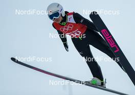 08.02.2014, Sochi, Russia (RUS): Sara Takanashi (JPN), Elan - XXII. Olympic Winter Games Sochi 2014, ski jumping ladies, training, Sochi (RUS). www.nordicfocus.com. © NordicFocus. Every downloaded picture is fee-liable.