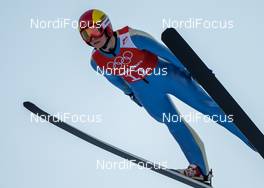 08.02.2014, Sochi, Russia (RUS): Taylor Henrich (CAN) - XXII. Olympic Winter Games Sochi 2014, ski jumping ladies, training, Sochi (RUS). www.nordicfocus.com. © NordicFocus. Every downloaded picture is fee-liable.