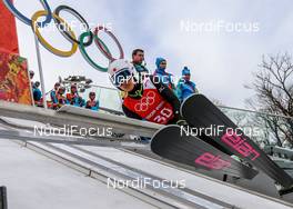 09.02.2014, Sochi, Russia (RUS): Sara Takanashi (JPN), Elan - XXII. Olympic Winter Games Sochi 2014, ski jumping ladies, training, Sochi (RUS). www.nordicfocus.com. © NordicFocus. Every downloaded picture is fee-liable.