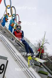 09.02.2014, Sochi, Russia (RUS): Yuki Ito (JPN), Fischer - XXII. Olympic Winter Games Sochi 2014, ski jumping ladies, training, Sochi (RUS). www.nordicfocus.com. © NordicFocus. Every downloaded picture is fee-liable.