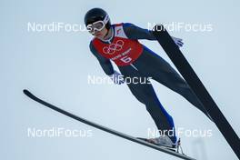 08.02.2014, Sochi, Russia (RUS): Lindsey Van (USA), Fluege.de - XXII. Olympic Winter Games Sochi 2014, ski jumping ladies, training, Sochi (RUS). www.nordicfocus.com. © NordicFocus. Every downloaded picture is fee-liable.