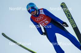 08.02.2014, Sochi, Russia (RUS): Maren Lundby (NOR), Fischer - XXII. Olympic Winter Games Sochi 2014, ski jumping ladies, training, Sochi (RUS). www.nordicfocus.com. © NordicFocus. Every downloaded picture is fee-liable.
