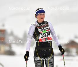 26.01.2014, Bad Hindelang, Germany (GER): Sabrina  Schairer  (AUT ) - Skitrail Tannheimertal, Bad Hindelang (GER). www.nordicfocus.com. © Felgenhauer/NordicFocus. Every downloaded picture is fee-liable.