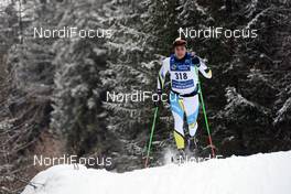 26.01.2014, Val di Fassa/Val di Fiemme, Italy (ITA): Guillaume de Nardin (FRA) - FIS Marathon Cup Marcialonga, Val di Fassa/Val di Fiemme (ITA). www.nordicfocus.com. © Rauschendorfer/NordicFocus. Every downloaded picture is fee-liable.