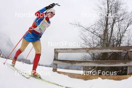 02.02.2014, Oberammergau, Germany (GER): athlete in a superman costume - FIS Marathon Cup Koenig Ludwig Lauf, Oberammergau (GER). www.nordicfocus.com. © Rauschendorfer/NordicFocus. Every downloaded picture is fee-liable.