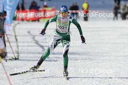 01.02.2014, Oberammergau, Germany (GER): Antonella Confortola Wyatt (ITA) - FIS Marathon Cup Koenig Ludwig Lauf, Oberammergau (GER). www.nordicfocus.com. © Rauschendorfer/NordicFocus. Every downloaded picture is fee-liable.