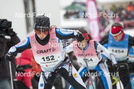 09.02.2014, Morez, France (FRA): Group of athletes - FIS Marathon Cup La Transjurassienne, Morez (FRA). www.nordicfocus.com. © Becker/NordicFocus. Every downloaded picture is fee-liable.