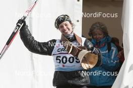 09.02.2014, Morez, France (FRA): l-r Aurelie Dabudyk (FRA) - FIS Marathon Cup La Transjurassienne, Morez (FRA). www.nordicfocus.com. © Becker/NordicFocus. Every downloaded picture is fee-liable.