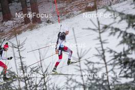 11.01.2015, Oberhof, Germany (GER): Simon Eder (AUT) - IBU world cup biathlon, mass men, Oberhof (GER). www.nordicfocus.com. © Manzoni/NordicFocus. Every downloaded picture is fee-liable.