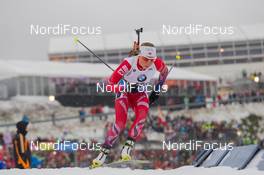 11.01.2015, Oberhof, Germany (GER): Elise Ringen (NOR) - IBU world cup biathlon, mass women, Oberhof (GER). www.nordicfocus.com. © Manzoni/NordicFocus. Every downloaded picture is fee-liable.