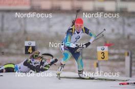 11.01.2015, Oberhof, Germany (GER): Valj Semerenko (UKR) - IBU world cup biathlon, mass women, Oberhof (GER). www.nordicfocus.com. © Manzoni/NordicFocus. Every downloaded picture is fee-liable.