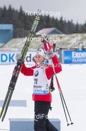 11.01.2015, Oberhof, Germany (GER): Tiril Eckhoff (NOR) - IBU world cup biathlon, mass women, Oberhof (GER). www.nordicfocus.com. © Manzoni/NordicFocus. Every downloaded picture is fee-liable.