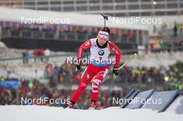 11.01.2015, Oberhof, Germany (GER): Dorothea Wierer (ITA) - IBU world cup biathlon, mass women, Oberhof (GER). www.nordicfocus.com. © Manzoni/NordicFocus. Every downloaded picture is fee-liable.