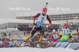 11.01.2015, Oberhof, Germany (GER): Franziska Preuss (GER) - IBU world cup biathlon, mass women, Oberhof (GER). www.nordicfocus.com. © Manzoni/NordicFocus. Every downloaded picture is fee-liable.