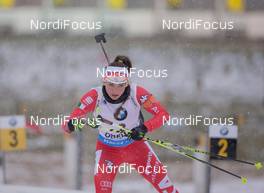 11.01.2015, Oberhof, Germany (GER): Dorothea Wierer (ITA) - IBU world cup biathlon, mass women, Oberhof (GER). www.nordicfocus.com. © Manzoni/NordicFocus. Every downloaded picture is fee-liable.