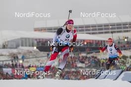 11.01.2015, Oberhof, Germany (GER): Lise Theresa Hauser (AUT) - IBU world cup biathlon, mass women, Oberhof (GER). www.nordicfocus.com. © Manzoni/NordicFocus. Every downloaded picture is fee-liable.