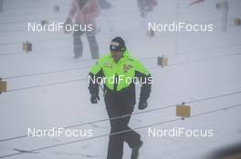 08.01.2015, Oberhof, Germany (GER): Siegfried Mazet (FRA) coach team France - IBU world cup biathlon, relay men, Oberhof (GER). www.nordicfocus.com. © Manzoni/NordicFocus. Every downloaded picture is fee-liable.