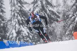 08.01.2015, Oberhof, Germany (GER): Benjamin Weger (SUI) - IBU world cup biathlon, relay men, Oberhof (GER). www.nordicfocus.com. © Manzoni/NordicFocus. Every downloaded picture is fee-liable.