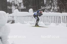 08.01.2015, Oberhof, Germany (GER): Ivan Joller (SUI) - IBU world cup biathlon, relay men, Oberhof (GER). www.nordicfocus.com. © Manzoni/NordicFocus. Every downloaded picture is fee-liable.