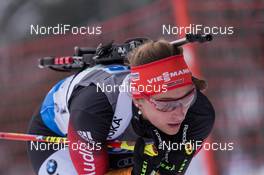 07.01.2015, Oberhof, Germany (GER): Vanessa Hinz (GER) - IBU world cup biathlon, relay women, Oberhof (GER). www.nordicfocus.com. © Manzoni/NordicFocus. Every downloaded picture is fee-liable.