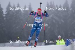 07.01.2015, Oberhof, Germany (GER): Gabriela Soukalova (CZE) - IBU world cup biathlon, relay women, Oberhof (GER). www.nordicfocus.com. © Manzoni/NordicFocus. Every downloaded picture is fee-liable.
