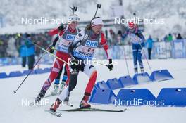 07.01.2015, Oberhof, Germany (GER): Monika Hojnisz (POL) - IBU world cup biathlon, relay women, Oberhof (GER). www.nordicfocus.com. © Manzoni/NordicFocus. Every downloaded picture is fee-liable.