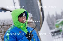 07.01.2015, Oberhof, Germany (GER): Borut Nunar (SLO) IBU race director - IBU world cup biathlon, relay women, Oberhof (GER). www.nordicfocus.com. © Manzoni/NordicFocus. Every downloaded picture is fee-liable.