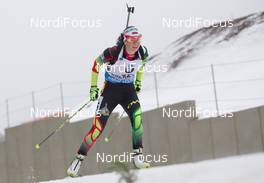 09.01.2015, Oberhof, Germany (GER): Nadia Pisareva (BLR) - IBU world cup biathlon, sprint women, Oberhof (GER). www.nordicfocus.com. © Manzoni/NordicFocus. Every downloaded picture is fee-liable.